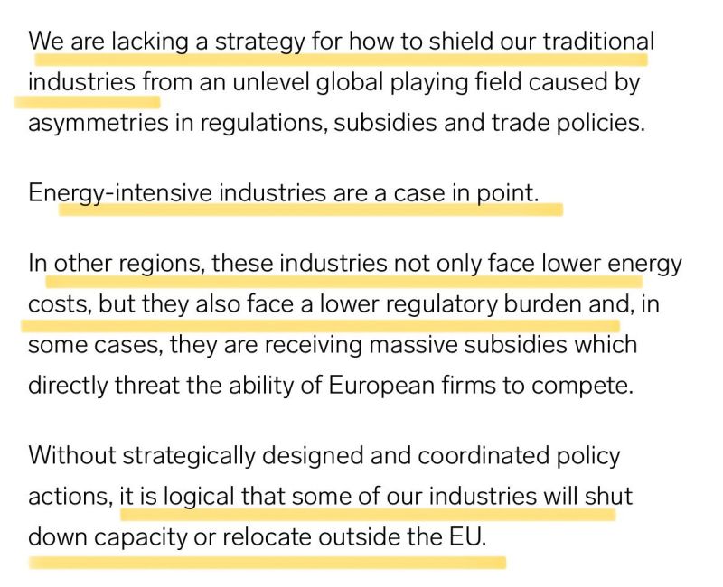 MUST READ: Mario Draghi, who is writing a report on how to revive the European economy at the request of Brussels, shares “the design and the philosophy” of his forthcoming report.