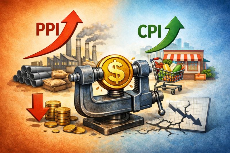 US Wholesale Inflation Surges in December