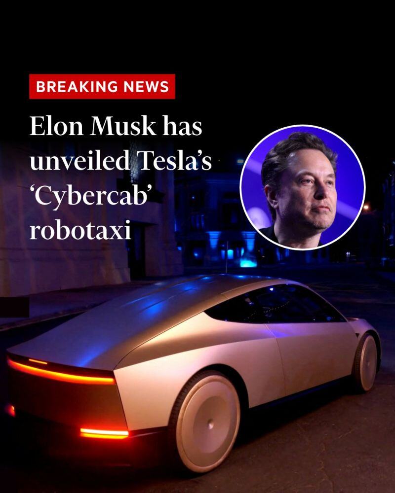 Elon Musk has shown off his “Cybercab” in an eagerly anticipated event for Tesla investors