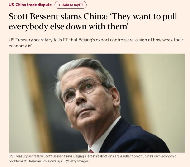 Not really a signal of appeasement...