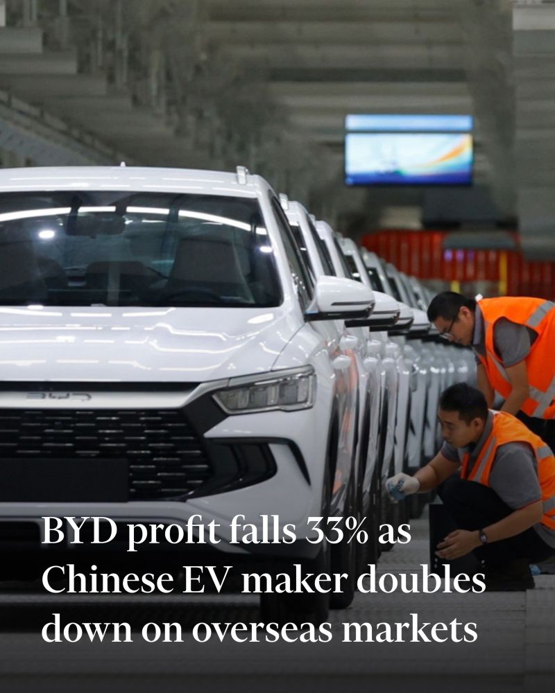 🚨 BYD’s profits just dropped 33% in Q3 — and it’s a wake-up call for China’s EV giant.