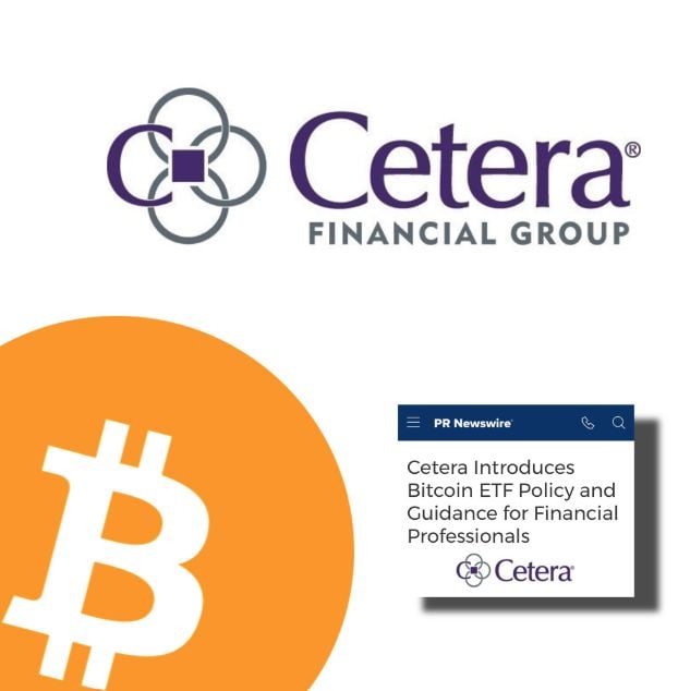 JUST IN: Wealth advisor platform Cetera just approved Bitcoin ETFs to be offered to clients.