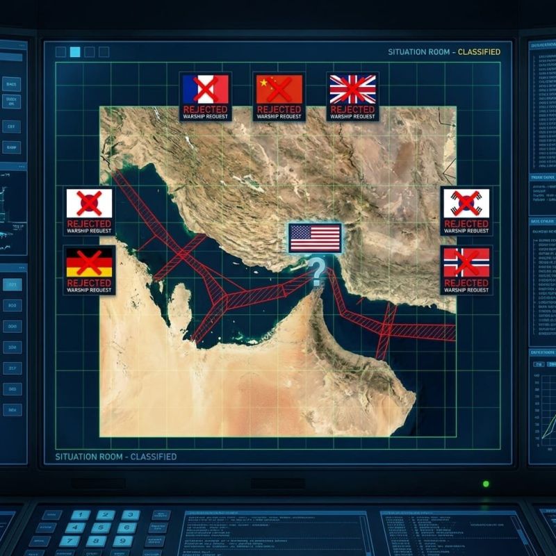 Trump’s warship request global responses