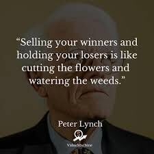 One of the most investing rule: letting your winners run