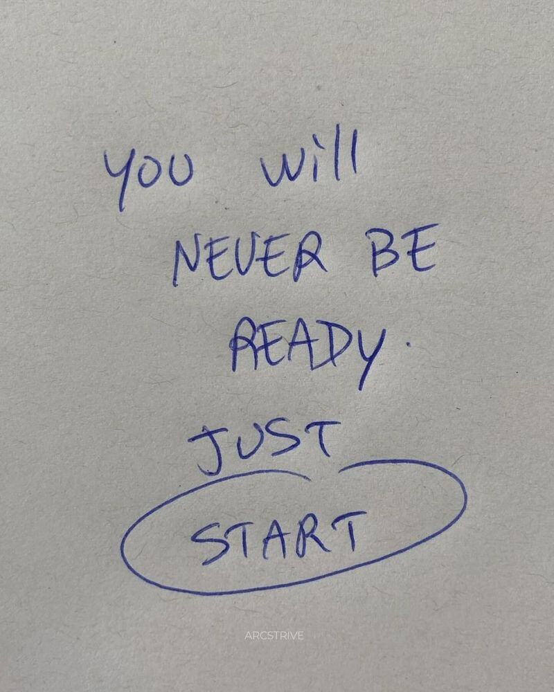 #juststart