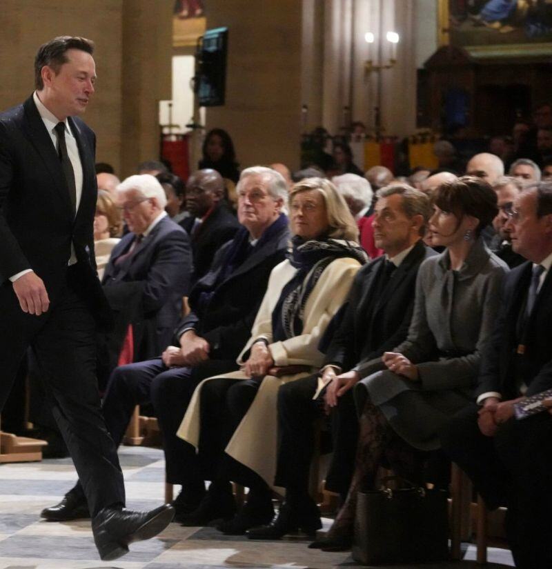 This was the most powerful picture of Notre Dame reopening ceremony.