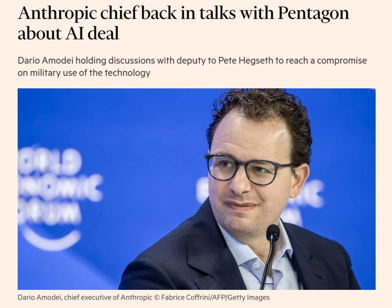 AI, power, and the Pentagon, things just got messy.