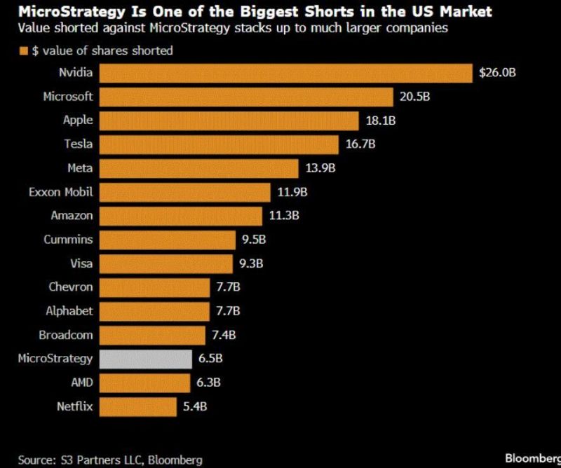 What are the biggest shorts?