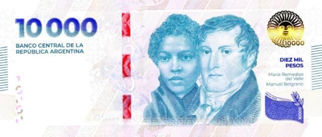 JUST IN: Argentina to print its first 10,000-peso note as a result of hyper-inflation.