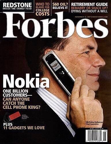 Nokia sold 437 million phones in 2007. And Apple sold 1.4 million iPhones. Apple will sell more than 220 million iPhones this year