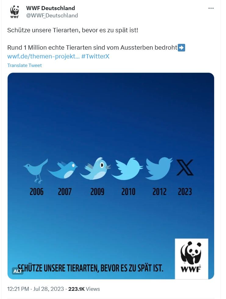 Nice ad by WWF Germany -> 