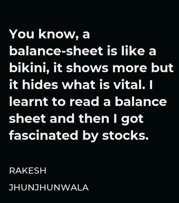 balance sheet vs. bikini