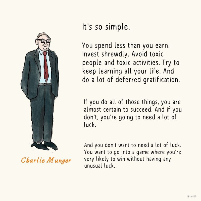Priceless Life Advice from Charlie Munger