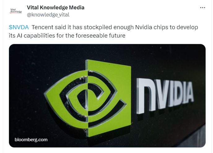 Nvidia indicated that the latest round of China restrictions will not have a meaningful impact on its business