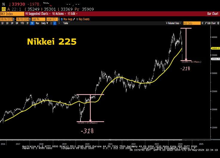 Japan Equities Crash, how significant?