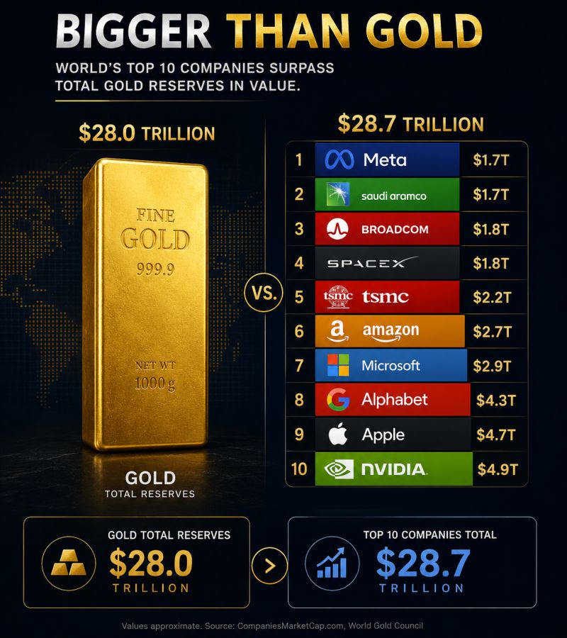 BIGGER THAN GOLD: WHEN INNOVATION OUTVALUES THE WORLD’S MOST HISTORIC STORE OF WEALTH
