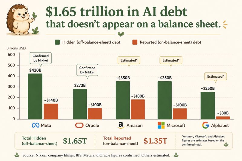 Bi Tech's AI debt may be far larger than investors realize.