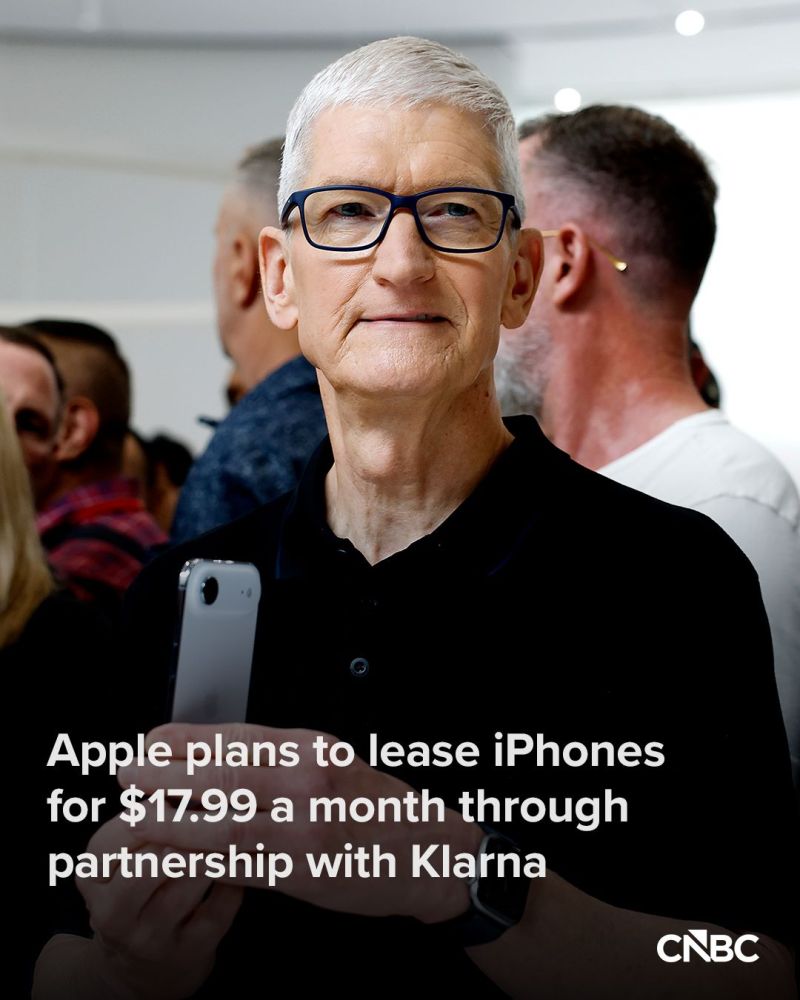 Apple customers in the U.S. will soon be able to lease an iPhone for up to two years at a price starting at $17.99 per month, the company announced on Tuesday