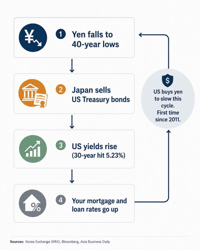 The US just stepped in to support Japan's currency—without selling dollars