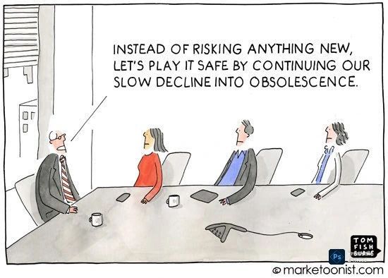 Why So Many Companies Are Failing by Avoiding Risk Instead of Pursuing Opportunity