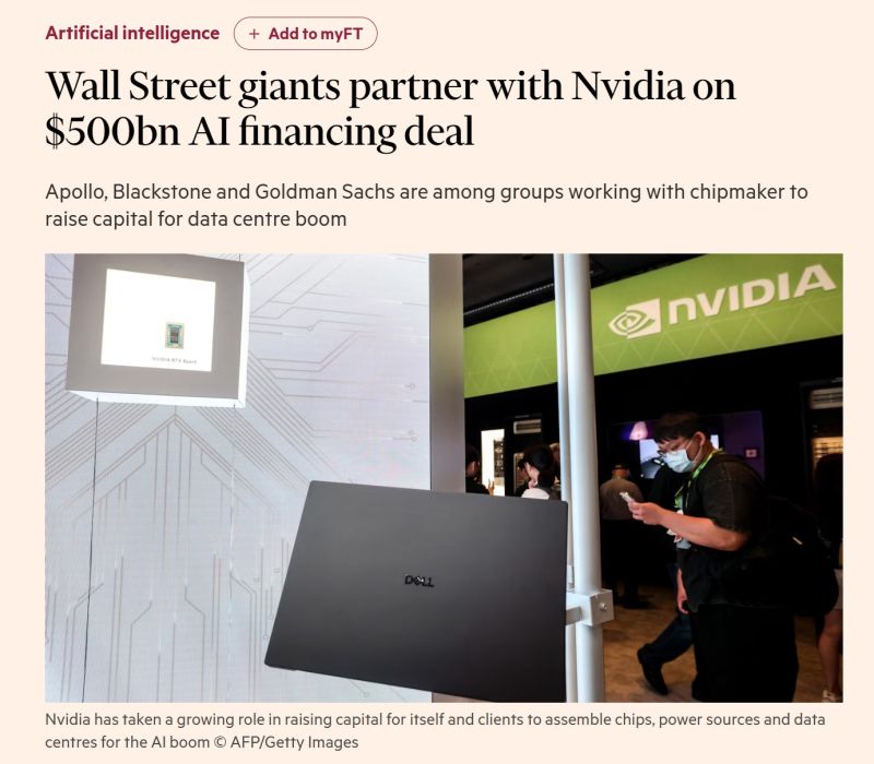 Nvidia Expands Into AI Infrastructure Finance