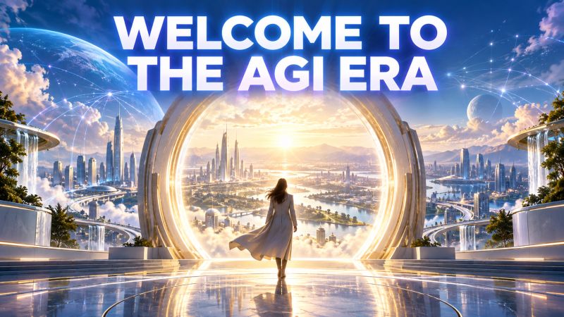 Welcome to the AGI era.