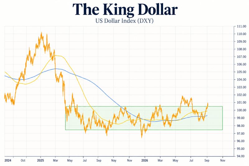 DXY keeps squeezing higher, catching many off guard.