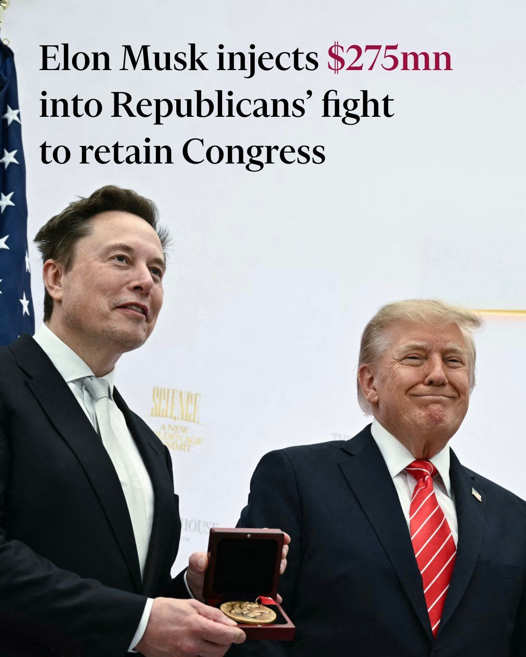 The world's richest man, who spent almost $300mn helping Donald Trump get re-elected in 2024, made these donations during the past few months