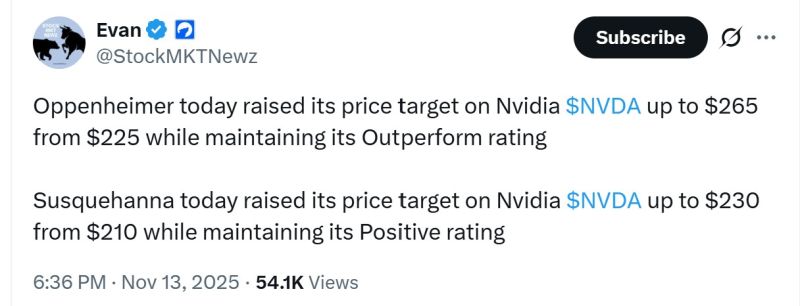 Nvdia stock is down 10% since the SoftBank story but still gets some brokers upgrades