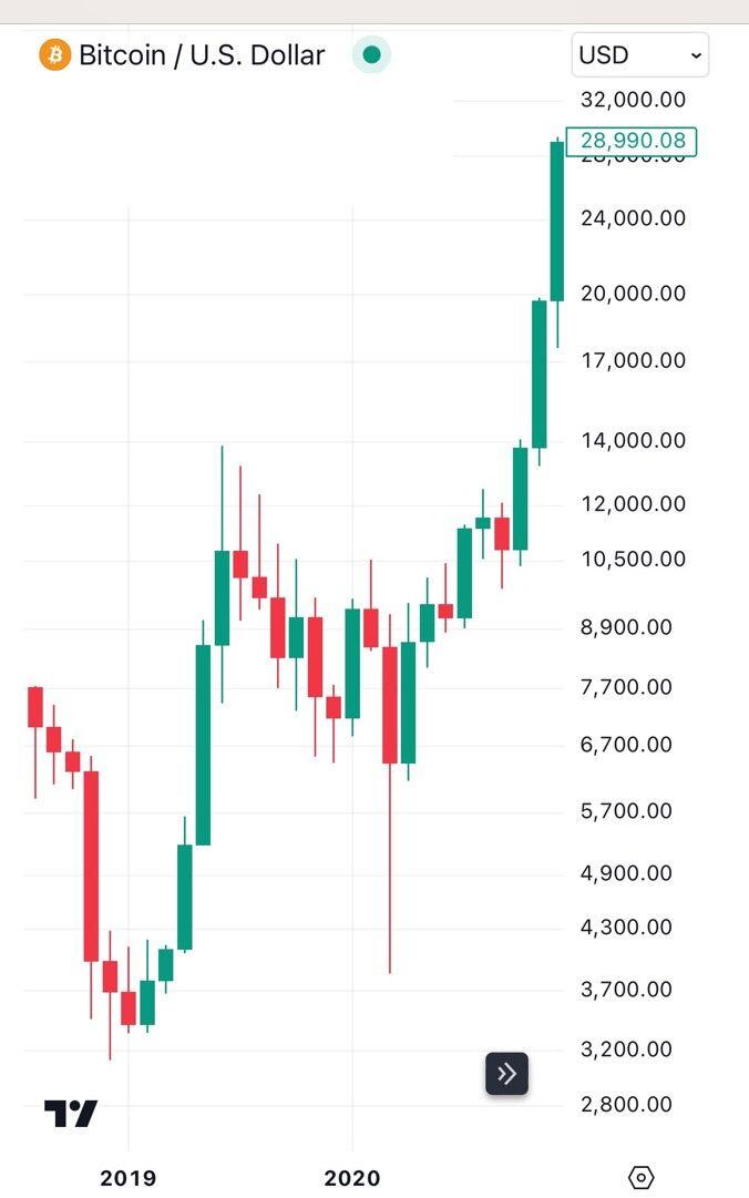 For anyone that forgot this is what happened when bitcoin broke $10,000 in 2019...