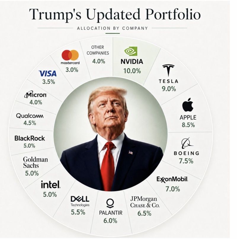 Trump's updated portfolio