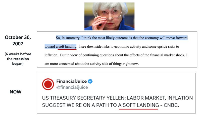 A soft landing of the US economy is our CORE scenario.