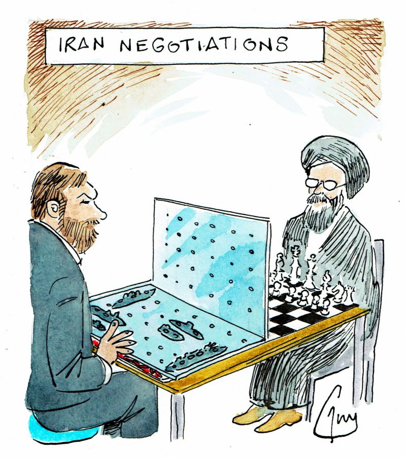 Weekend negotiations in one cartoon