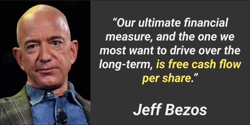 Jeff Bezos never focused on earnings, EPS, or 