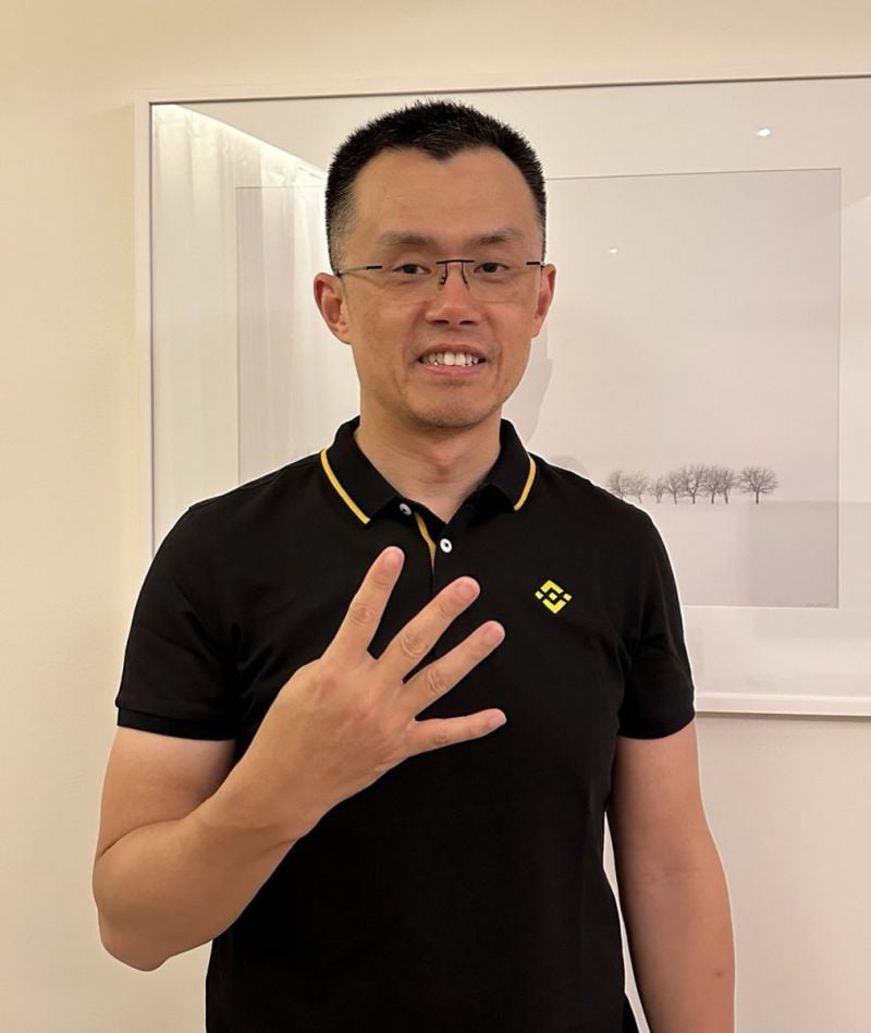 BREAKING: Binance ex-CEO CZ Zhao sentenced to FOUR months in prison.