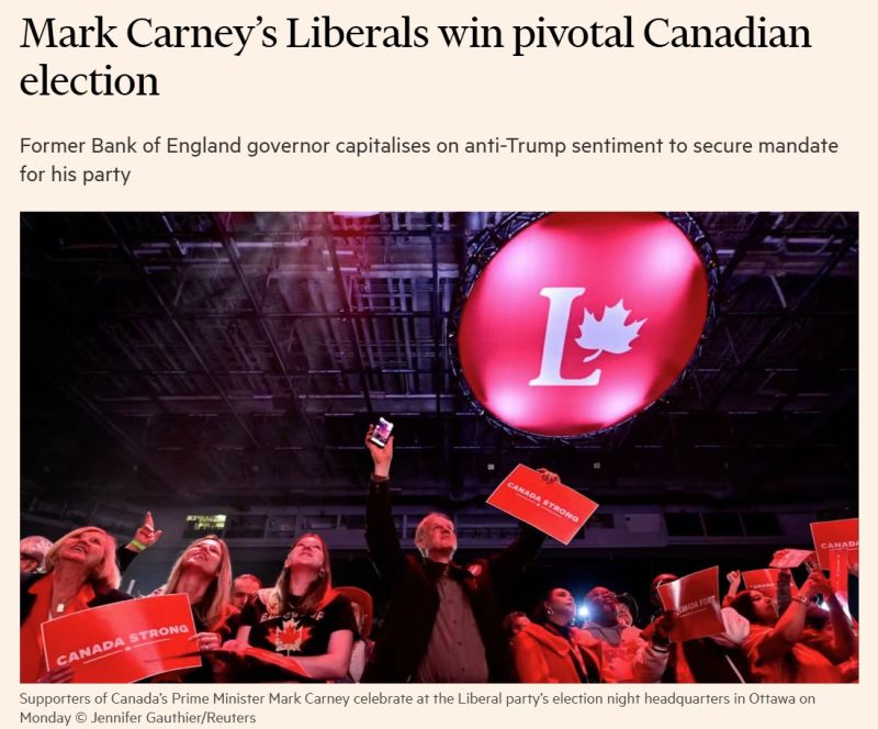 Mark Carney has won Canada’s election