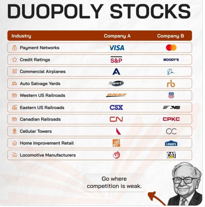 Among the strongest duopoly stories in the world