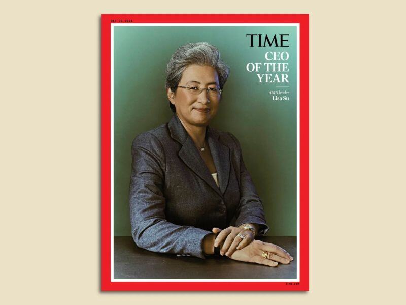 On December 10th, Lisa Su was named CEO of the year.