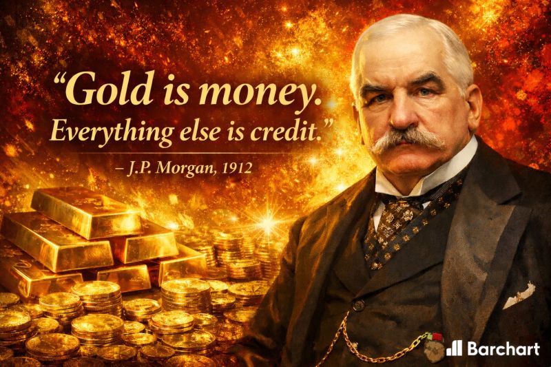 J.P. Morgan in 1912: 