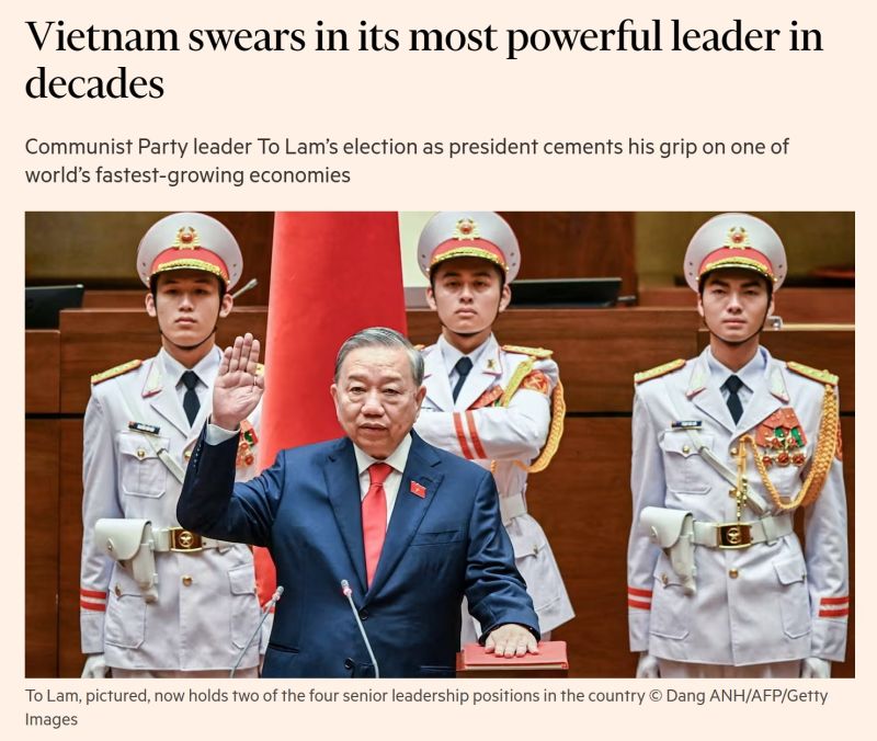 Meanwhile... Power is shifting in Vietnam, one of Asia’s fastest-growing economies. Here's why you should pay attention.