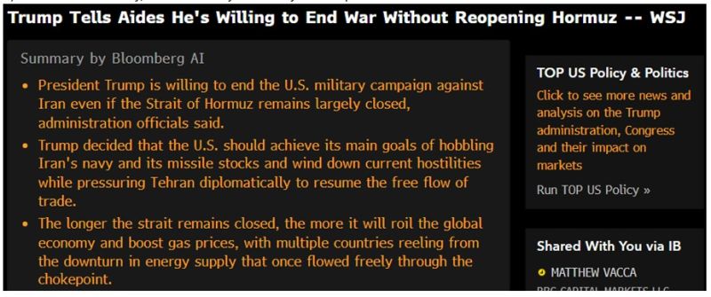 Maybe not the TACO everyone was expecting