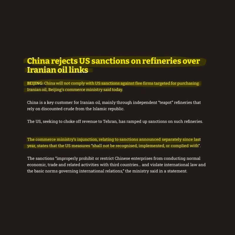 CHINA HAS NEVER DONE THIS BEFORE.