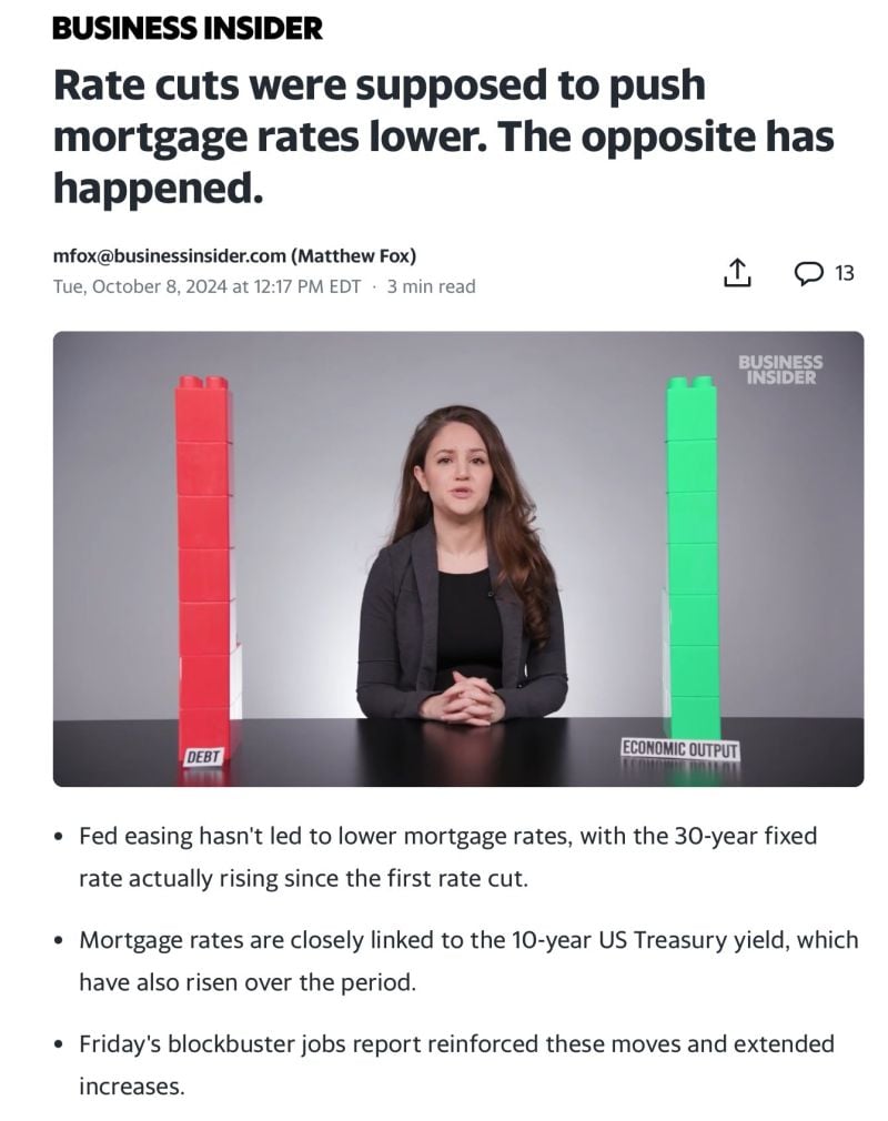 One of the reasons mentioned by many analysts to explain the aggressive rate cut (50bps) by the Fed in September was the following:macr