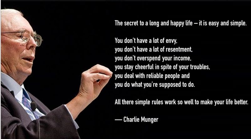The secret to a long and happy life