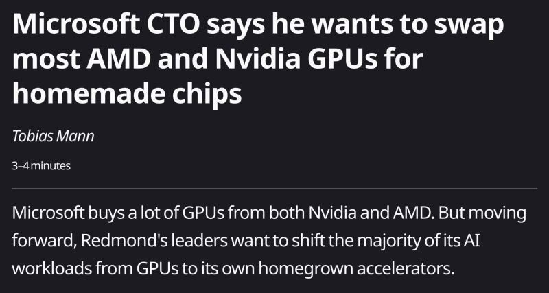 $MSFT is following the path of $GOOGL