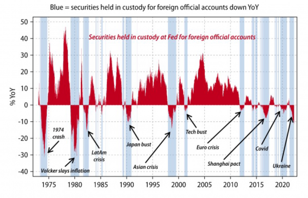 The world could face a new international liquidity crisis