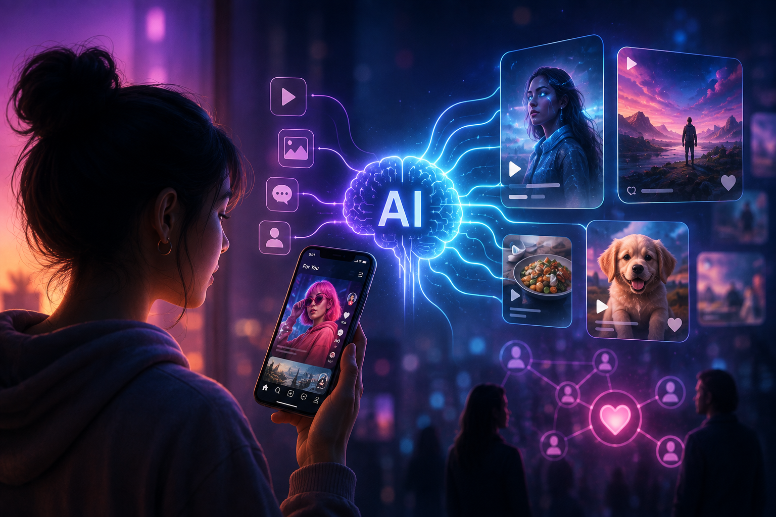 How AI is rewriting social media