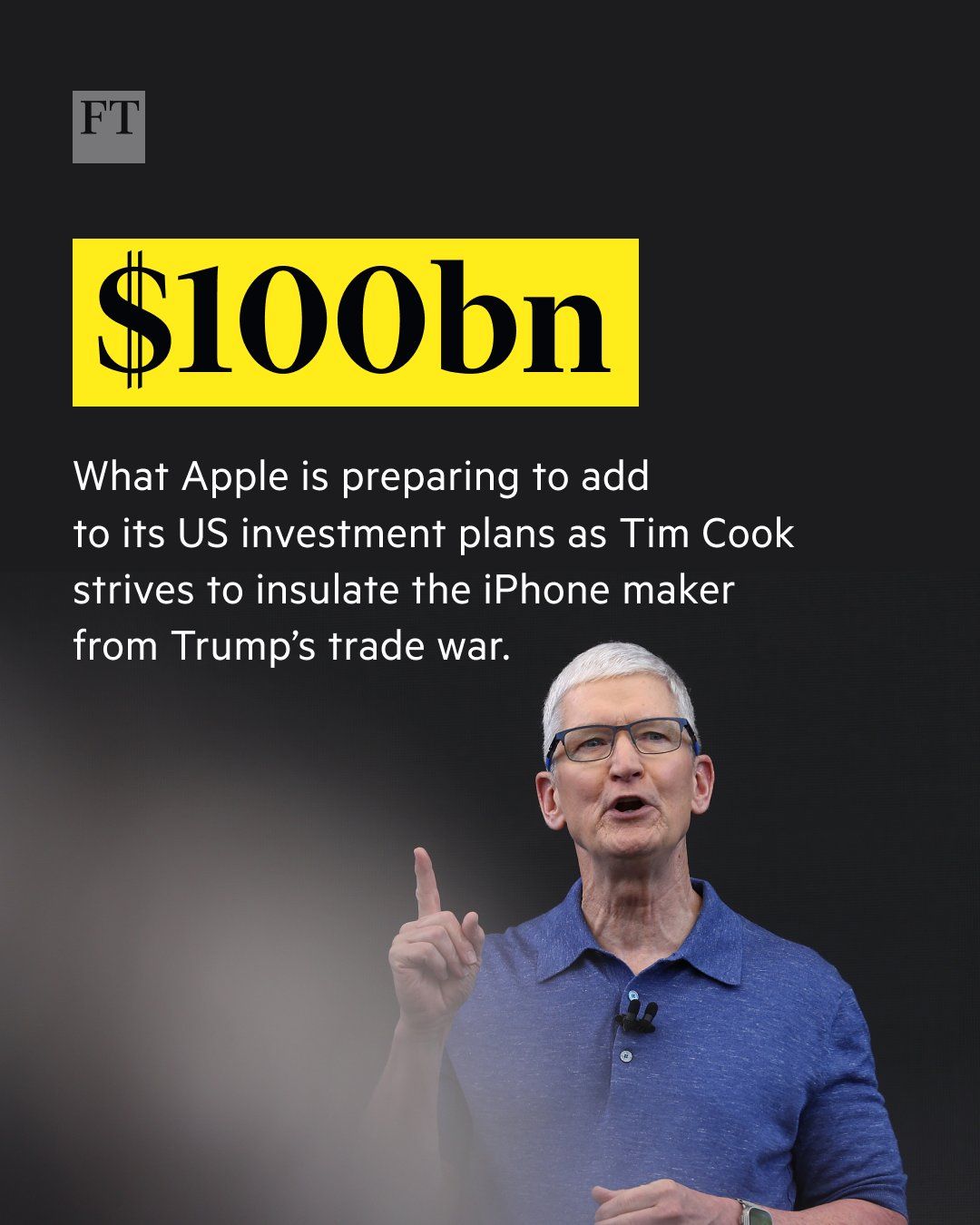 Apple $AAPL increases commitment to $600 billion, announces american manufacturing program.